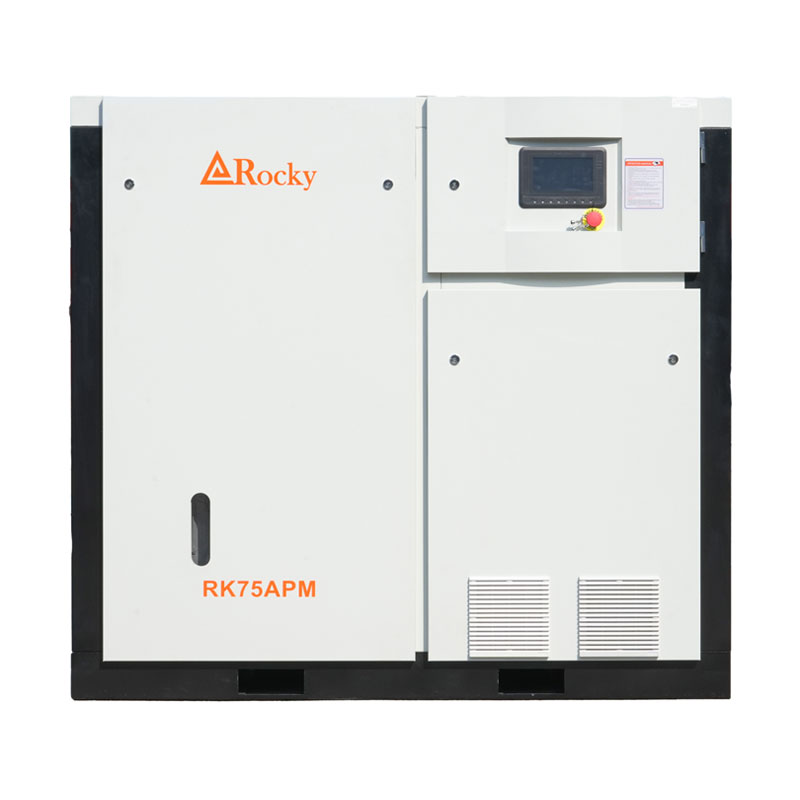 What do the various indicators of the main engine of the screw air compressor mainly depend on?