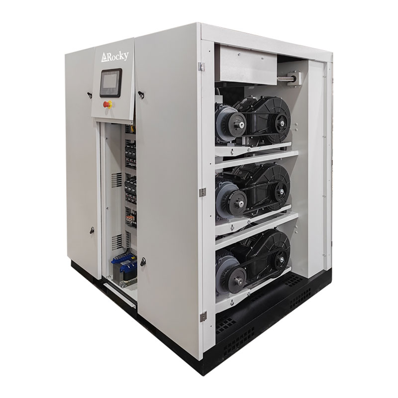 How often should a screw air compressor be maintained?