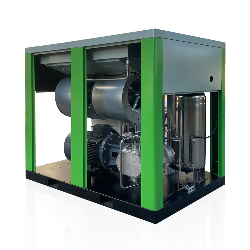 What are the factors for selecting oil-free screw air compressors